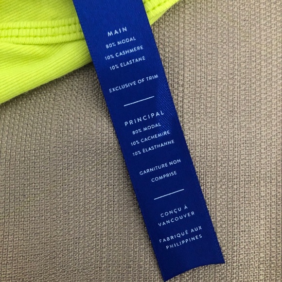 KIT AND ACE neon crop top - Picture 4 of 6